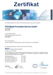 SCC Zertifikat